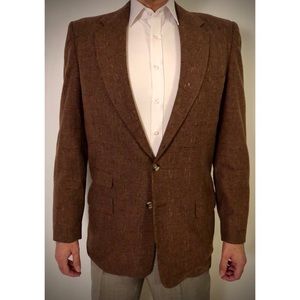 VINTAGE 1940’s Brown Blazer - 38r-40r
